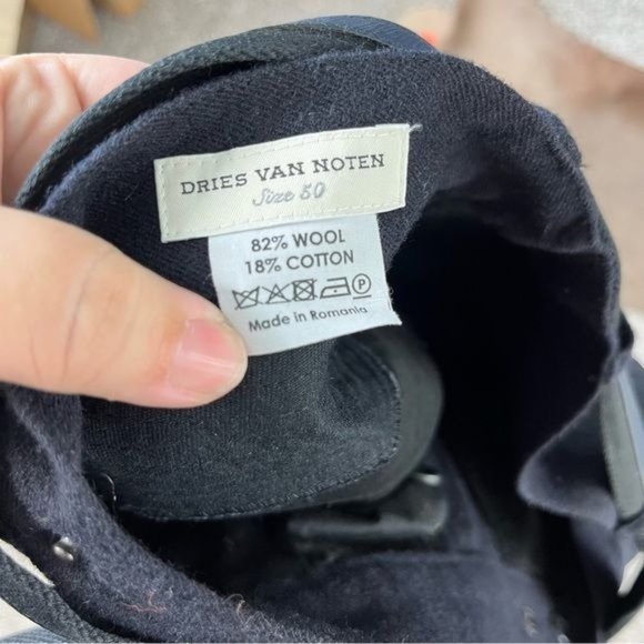 Dries Van Noten AW 14 Runway Biker Moto Zipper Wool Pants - Picture 11 of 12